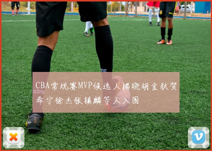 CBA常规赛MVP候选人揭晓胡金秋贺希宁徐杰张镇麟等人入围